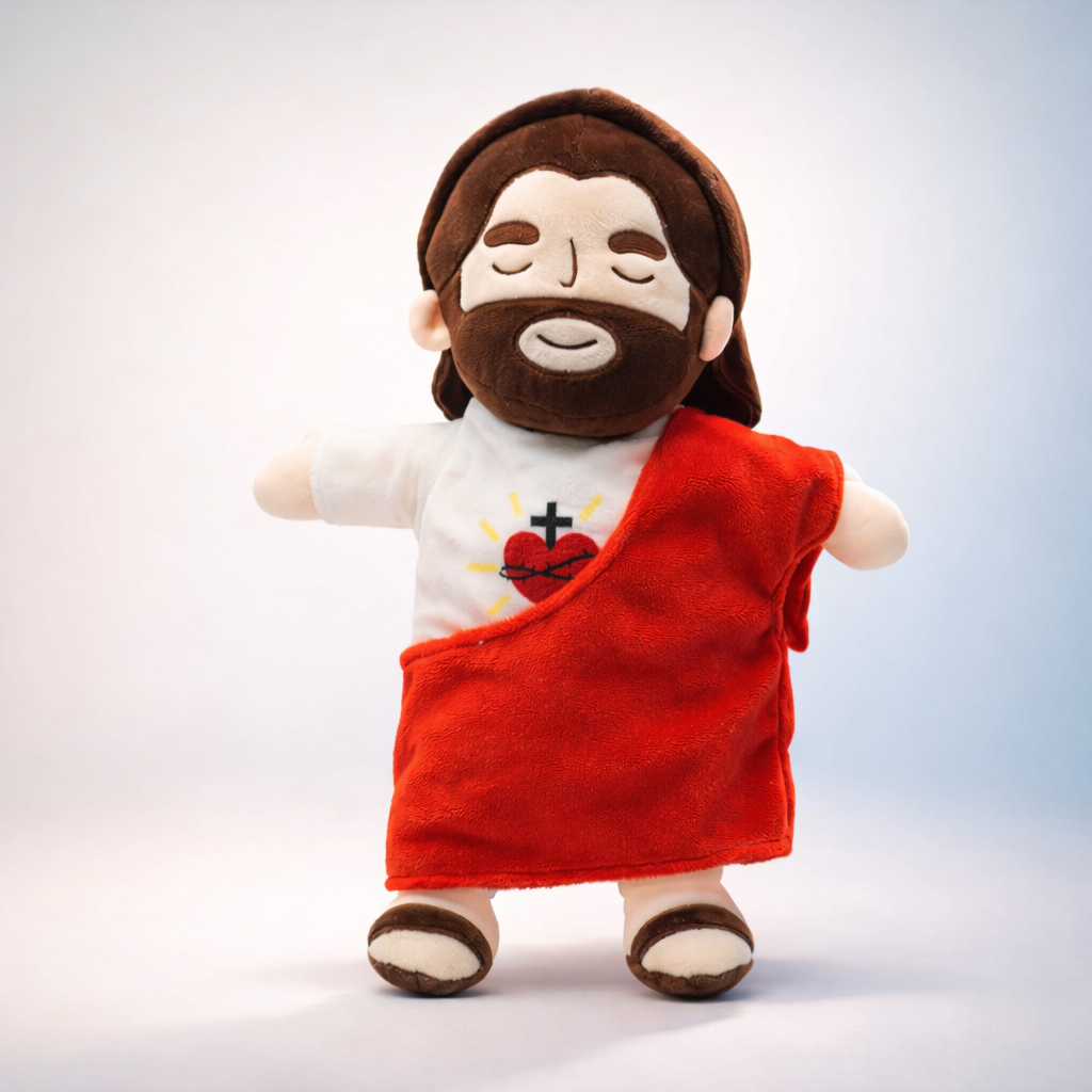 Jesus Soothes Plush Toy