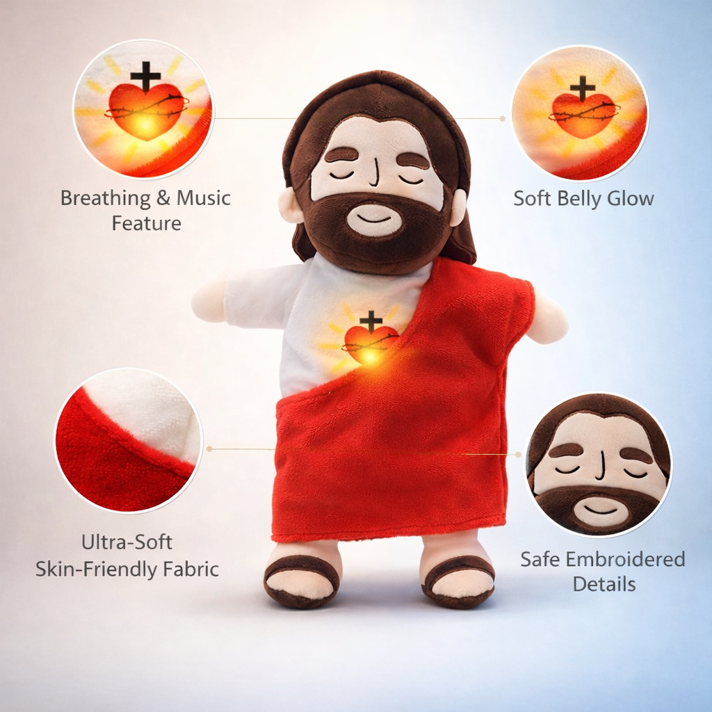 Jesus Soothes Plush Toy